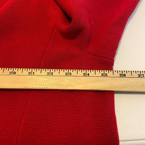 Talbots Red Blazer with Gold Buttons - Picture 7 of 9